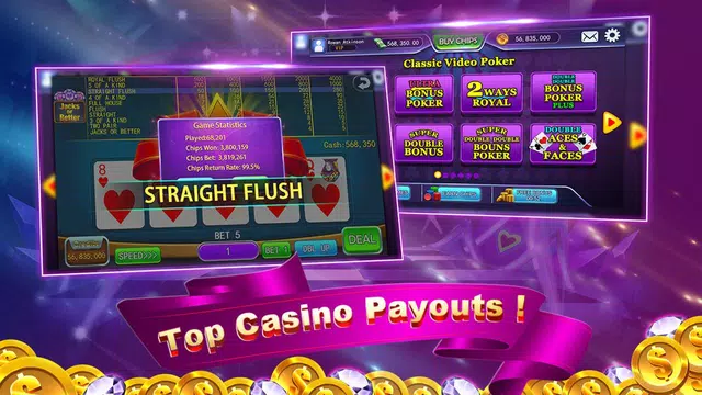 Video Poker: Classic Casino Schermafbeelding 2