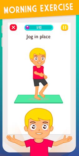 Exercise for Kids at home ภาพหน้าจอ 0