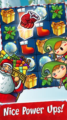 Xmas Swipe - Match 3 Game 스크린샷 1