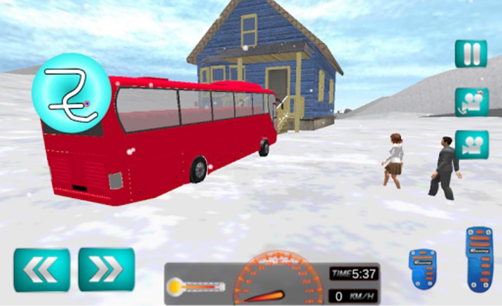 Bus Driving Hill Station Sim स्क्रीनशॉट 3