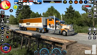 US Cargo Truck Simulator Game Скриншот 2