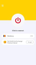 VPN Moldova - Use Moldova IP 스크린샷 1