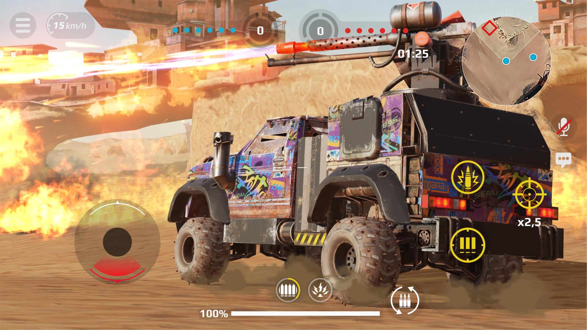 Crossout ภาพหน้าจอ 1