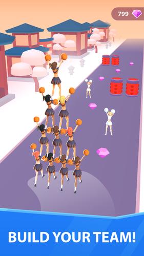 Cheerleader Run 3D Capture d'écran 1