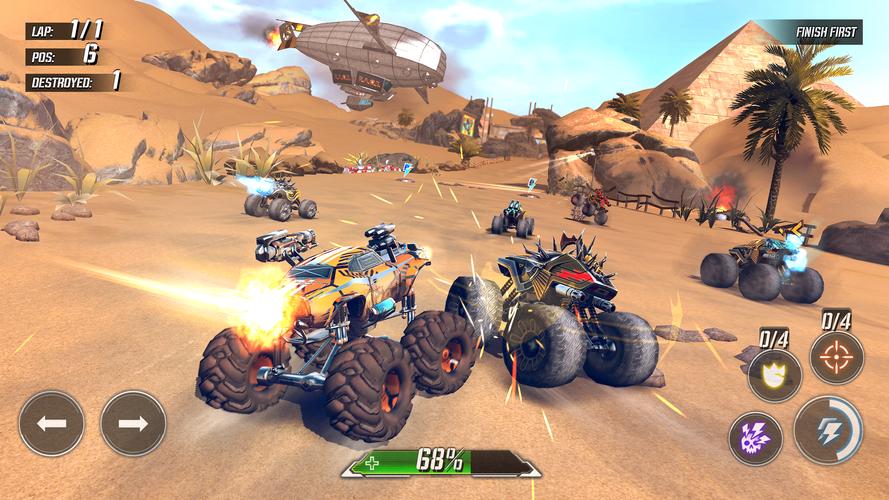 RACE: Rocket Arena Car Extreme 스크린샷 0