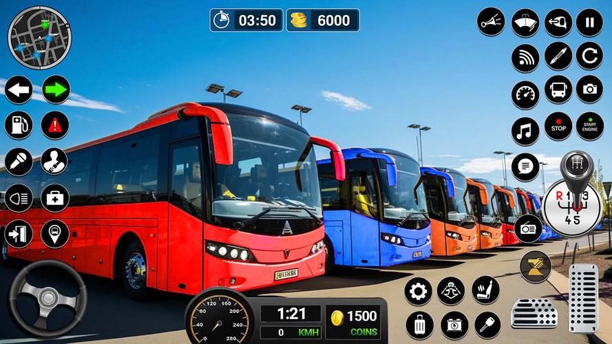 Bus Simulator Game: Coach Game ภาพหน้าจอ 0