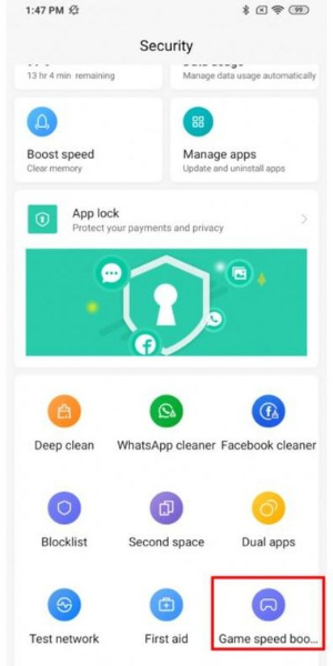 Game Turbo 4.0 ဖန်သားပြင်ဓာတ်ပုံ 1