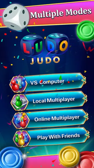 Ludo Judo - New Ludo Game of 2 스크린샷 0