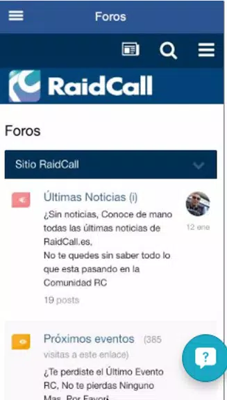 RaidCall Screenshot 1