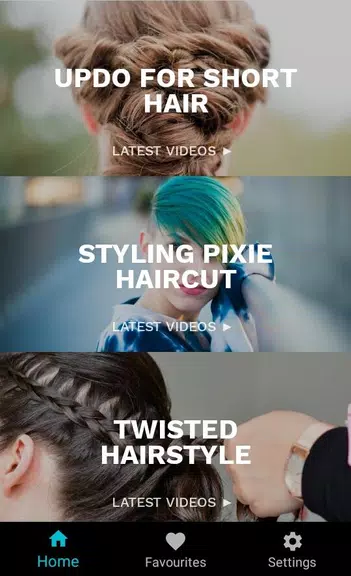 Short Hairstyles for Your Face Schermafbeelding 1