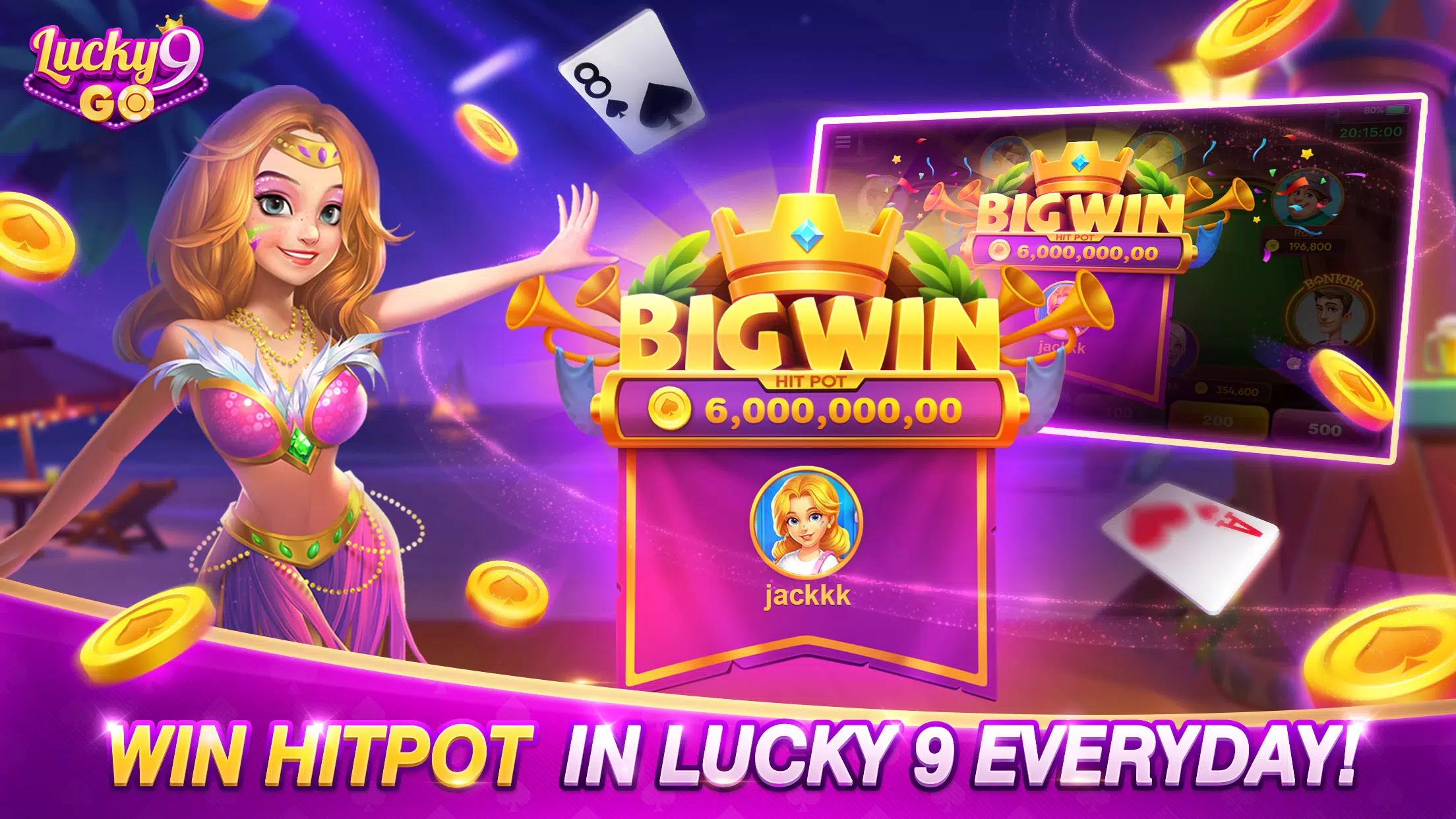 Lucky 9 Go ภาพหน้าจอ 2