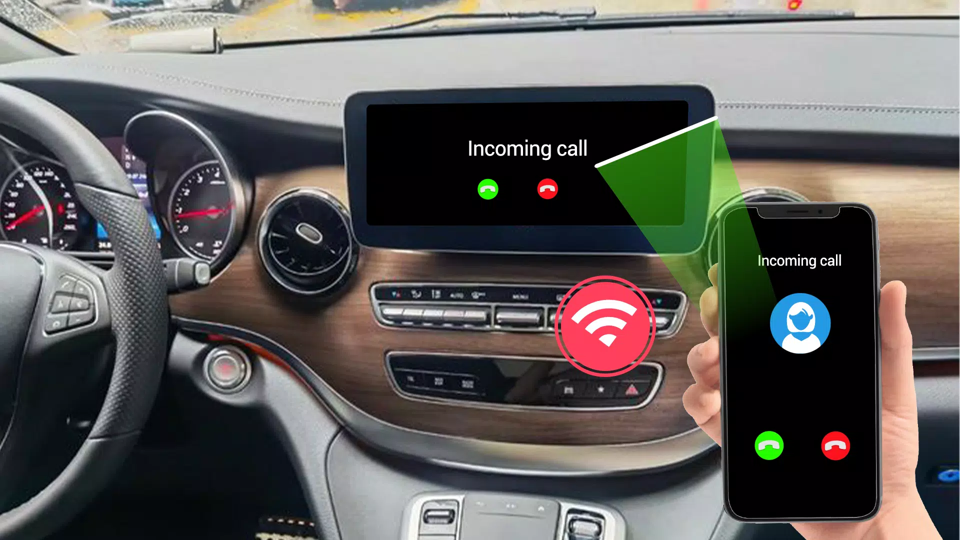 Screen2auto android Car Play Captura de tela 1