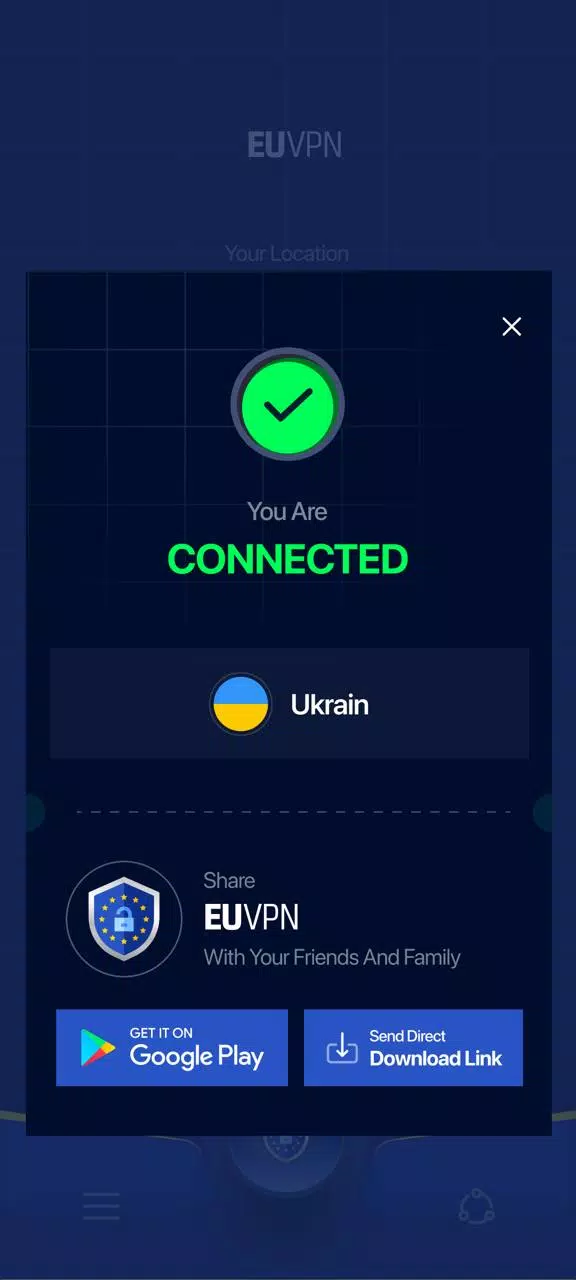 Unlimited VPN | EU Turbo VPN 스크린샷 1