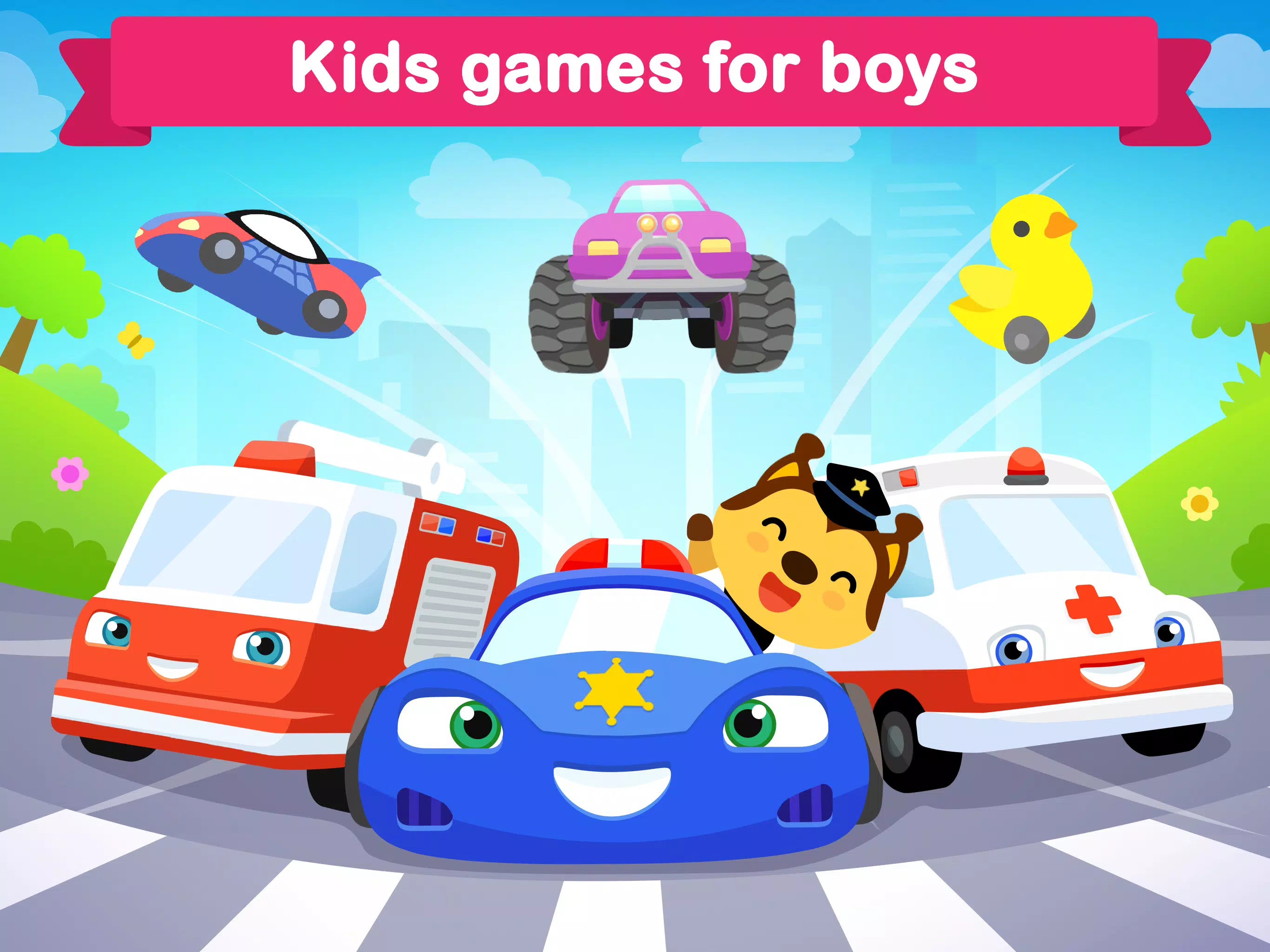 Car games for kids & toddler Tangkapan skrin 3