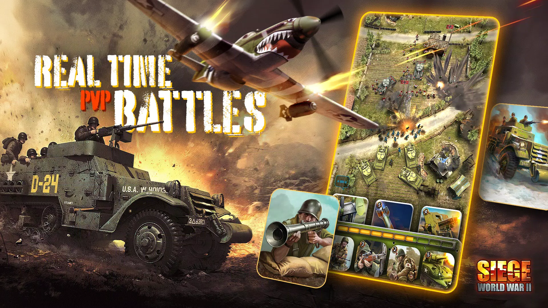 SIEGE: World War II Ekran Görüntüsü 0