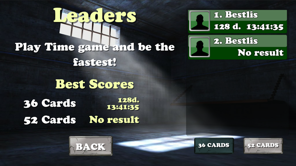 Prisoner Solitaire 스크린샷 1