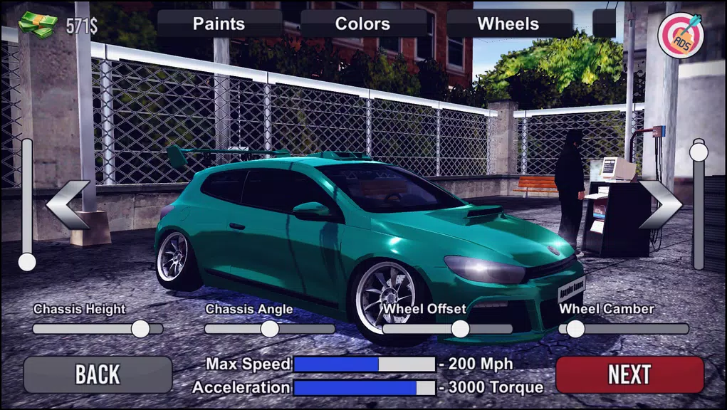 Megane Drift Simulator应用截图第1张