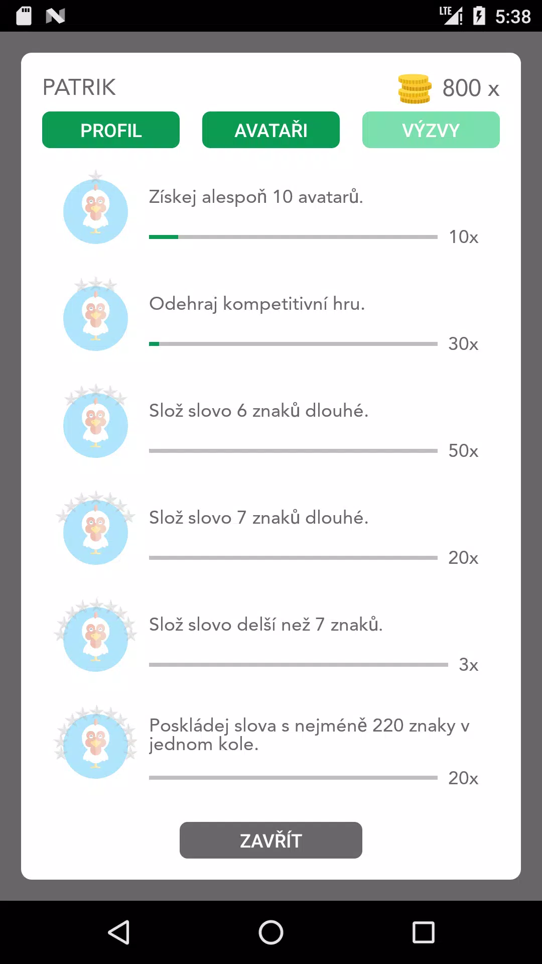 Slovní Fotbal应用截图第3张