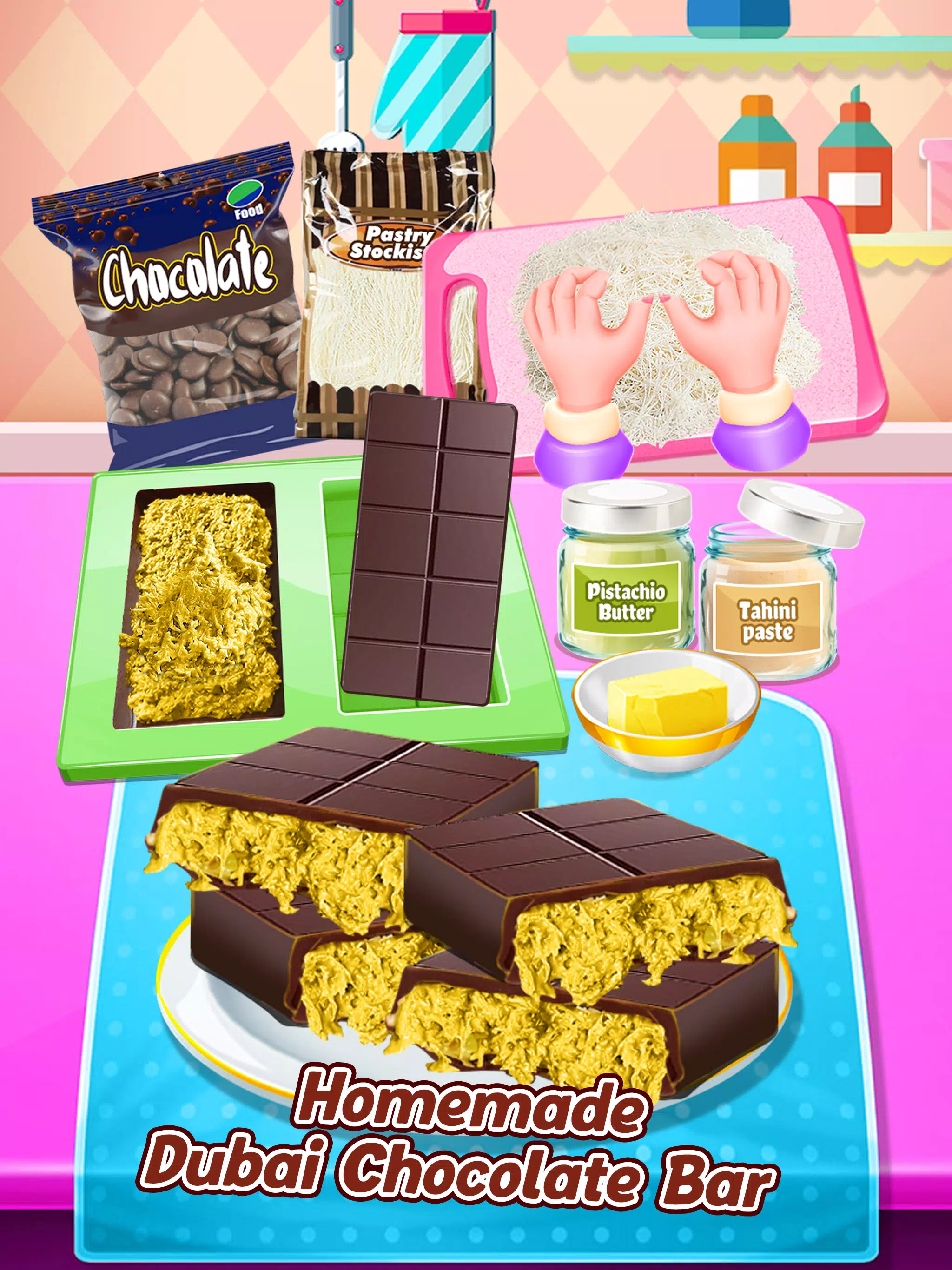 Sweet Chocolate Bar Desserts 스크린샷 1