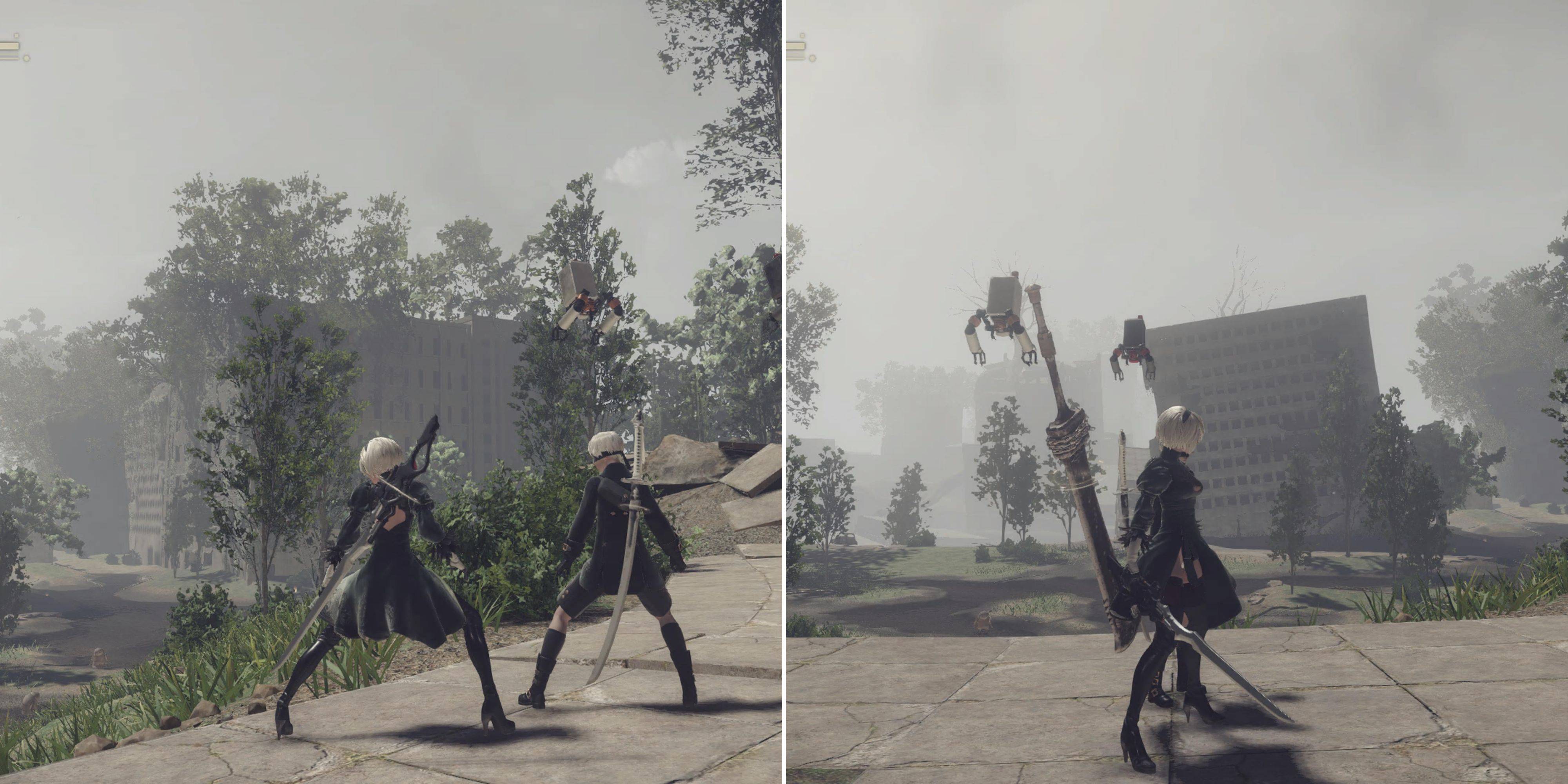 NieR: Automata – Como obter a espada Type-40