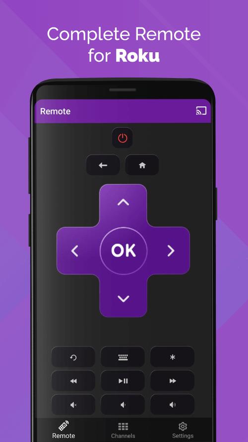 Remote Control for RokuTV Screenshot 0