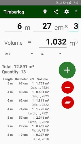 Timberlog - Timber calculator Captura de pantalla 3