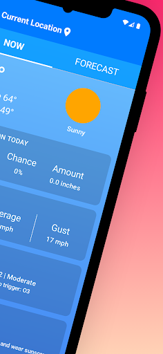 Schermata Weather on Homescreen 3