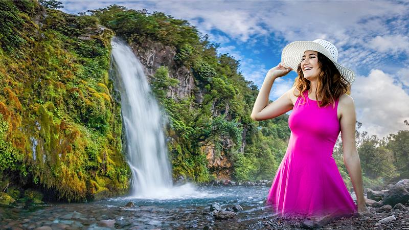 Waterfall Photo Editor frame スクリーンショット 3