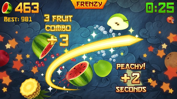 Fruit Ninja ဖန်သားပြင်ဓာတ်ပုံ 2