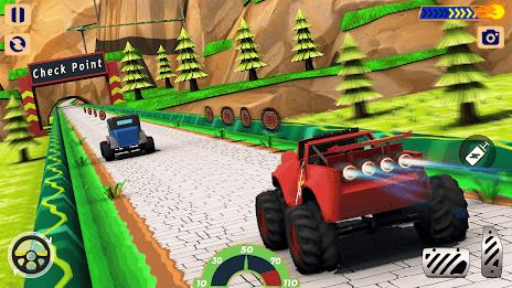 Monster Truck Racing: Car Game Zrzut ekranu 1