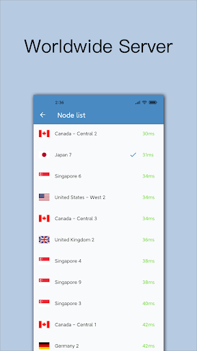 V2VPN - A Fast VPN Proxy Скриншот 2