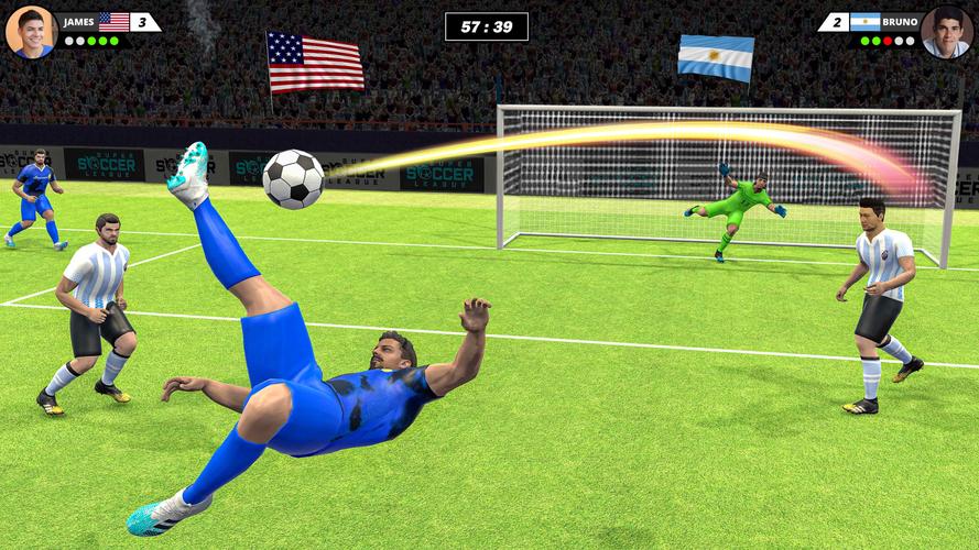 Super Soccer League Games 2023 Captura de tela 0