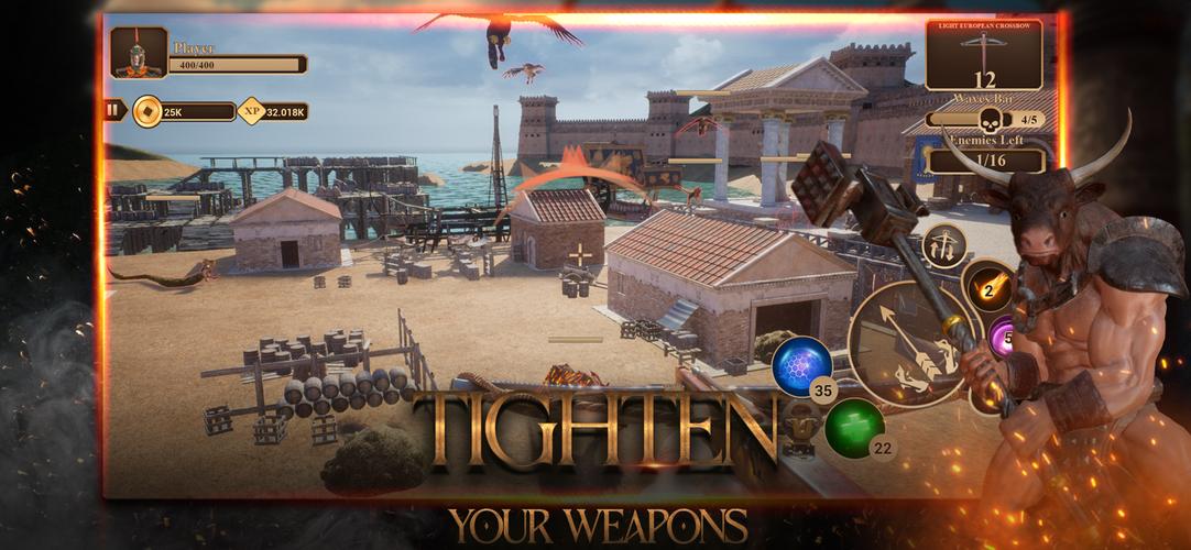 Vulcan's Creed: Mythology Game 스크린샷 1