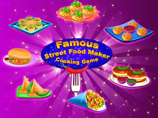 Indian Street Food Cooking Fun Captura de tela 3