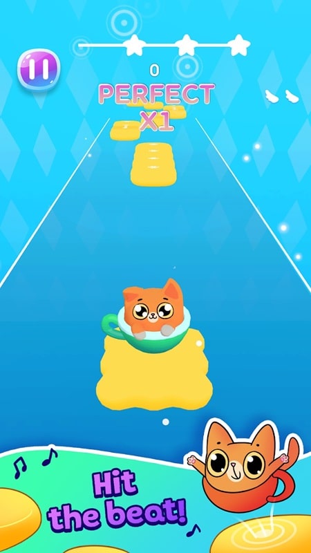 Cat-Cup Dance Captura de pantalla 1