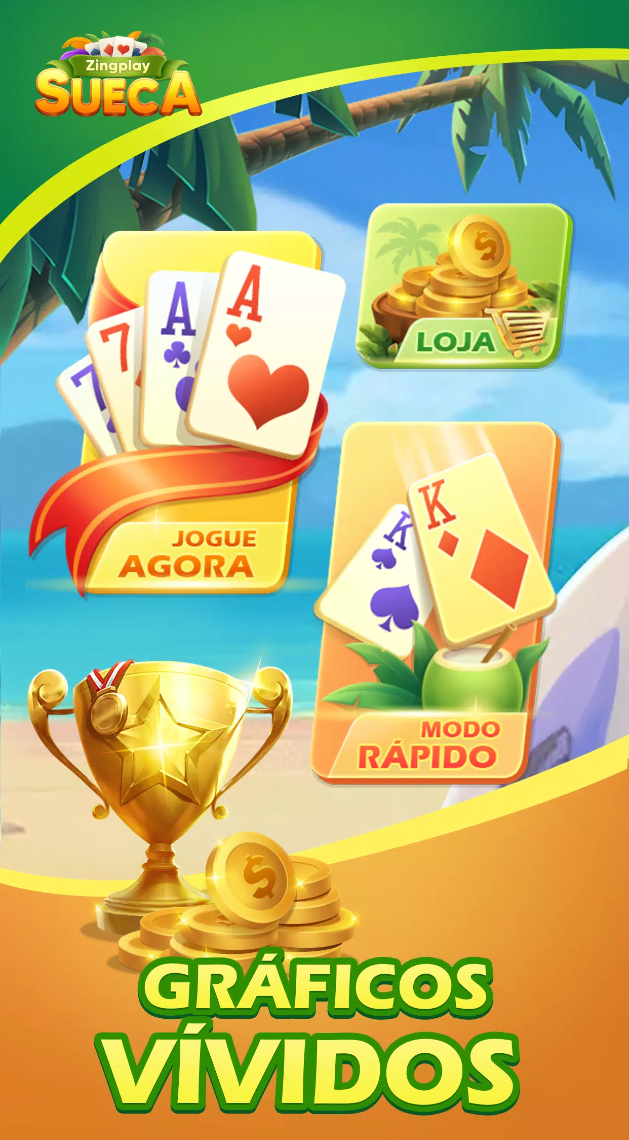 Sueca ZingPlay - Jogo de carta Tangkapan skrin 0