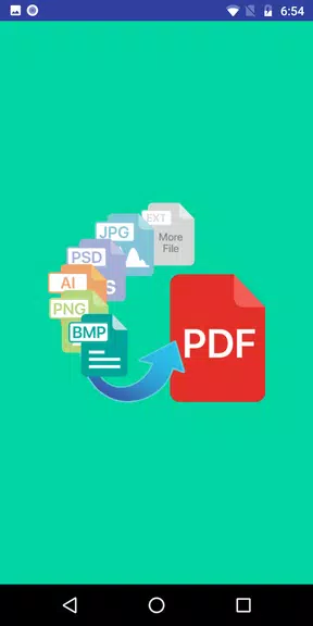 File to PDF Converter(AI, PSD) ဖန်သားပြင်ဓာတ်ပုံ 1