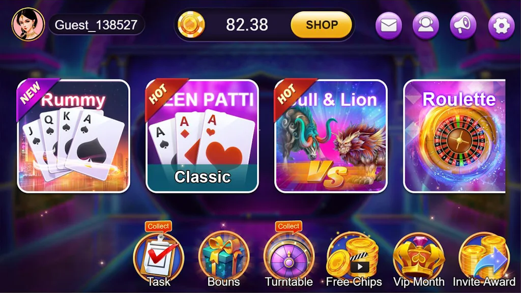 Schermata Rummy Moment 0