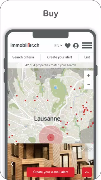 immobilier.ch ဖန်သားပြင်ဓာတ်ပုံ 1