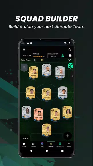 FUTBIN 25 Database & Draft Schermafbeelding 2