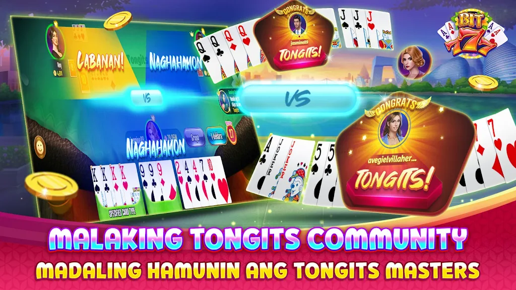 Bit777 - Tongits Pusoy Global 스크린샷 2