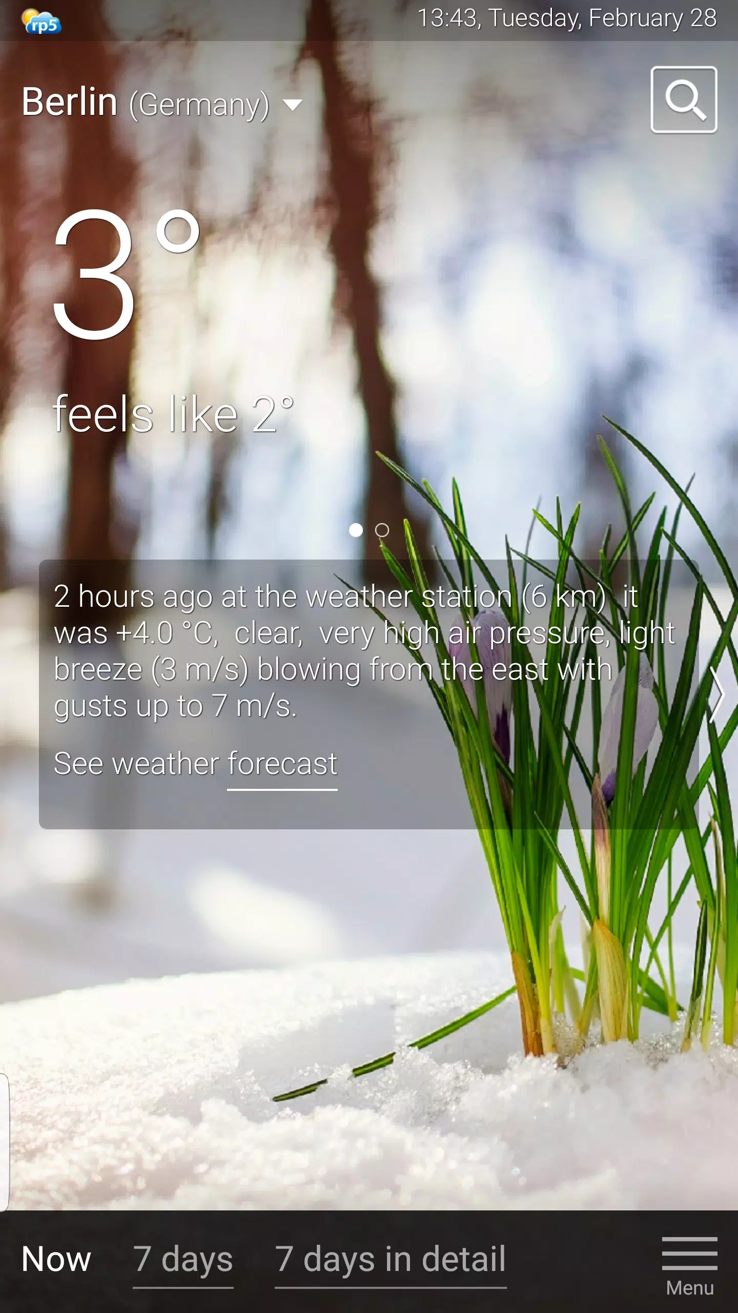 Weather rp5 (2023) ภาพหน้าจอ 3