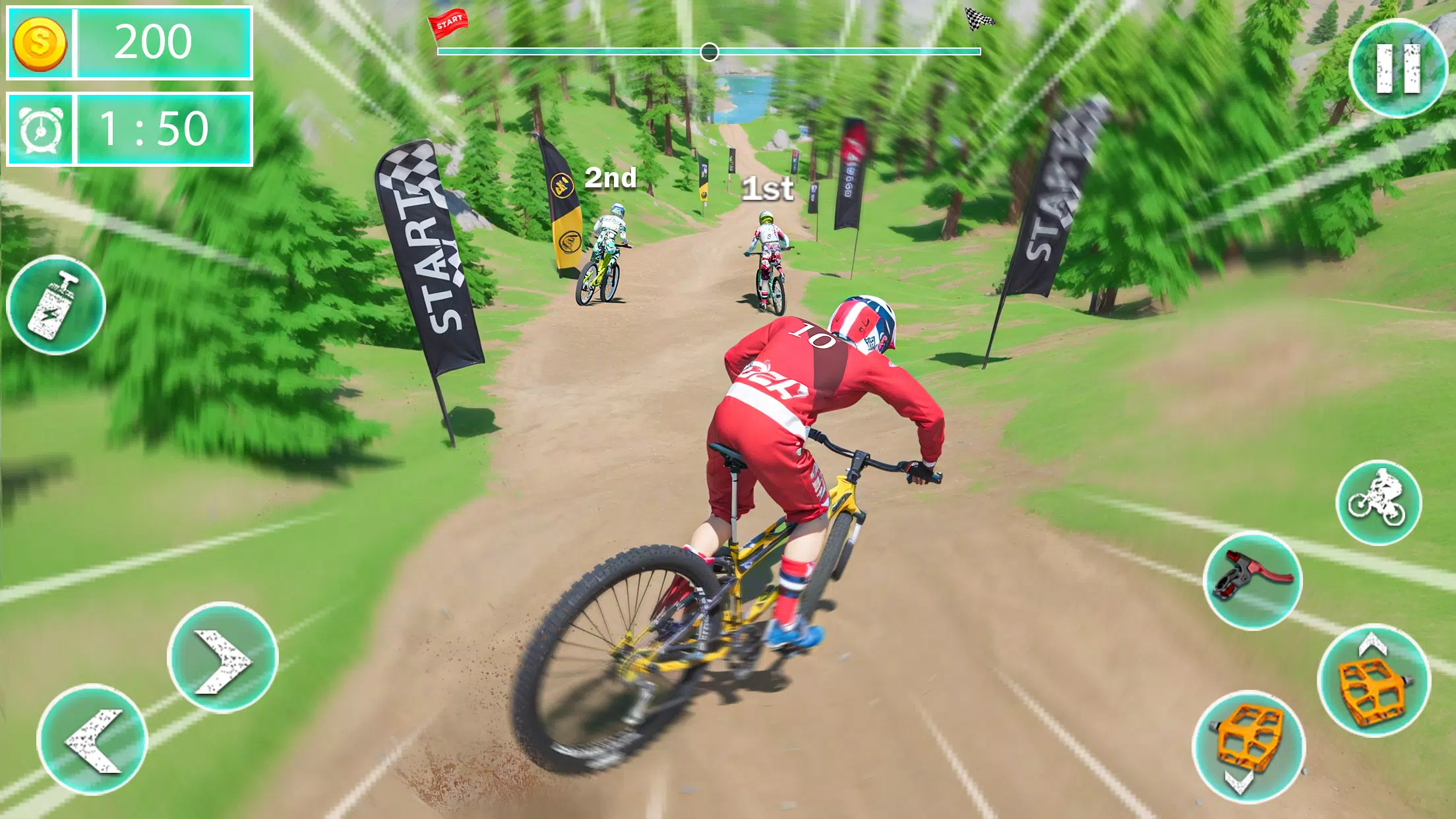 MTB Downhill: BMX Racer应用截图第3张