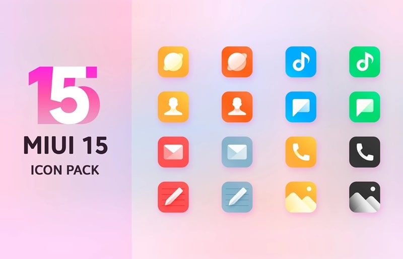 Schermata Mi15 Icon Pack 2