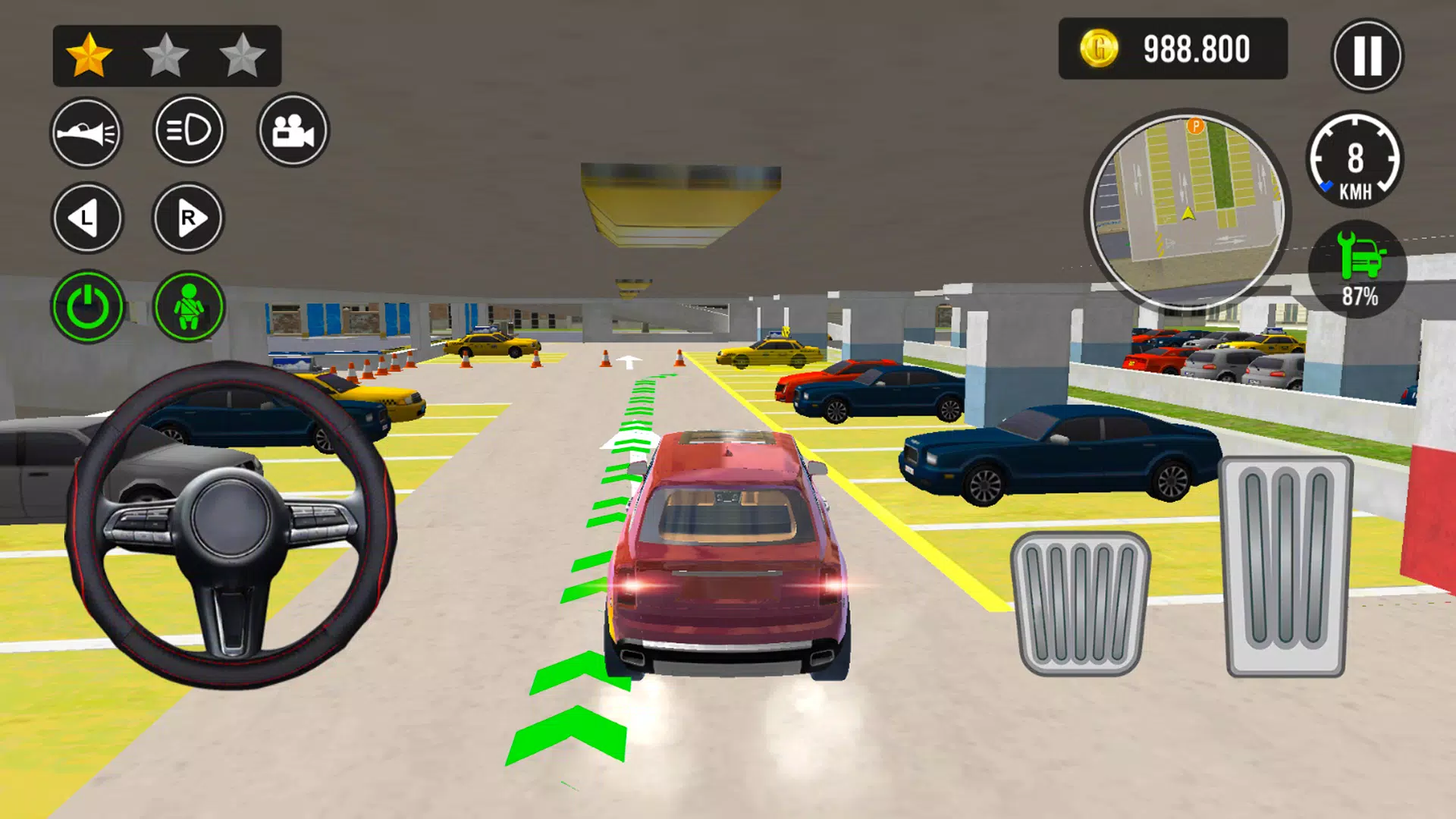 Schermata Real Car Parking Master 3D Pro 1