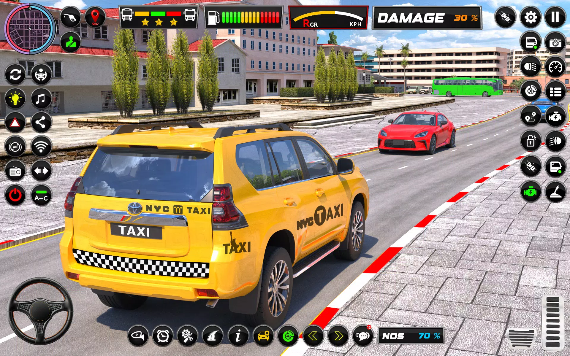 Taxi Simulator USA: City Drive स्क्रीनशॉट 0