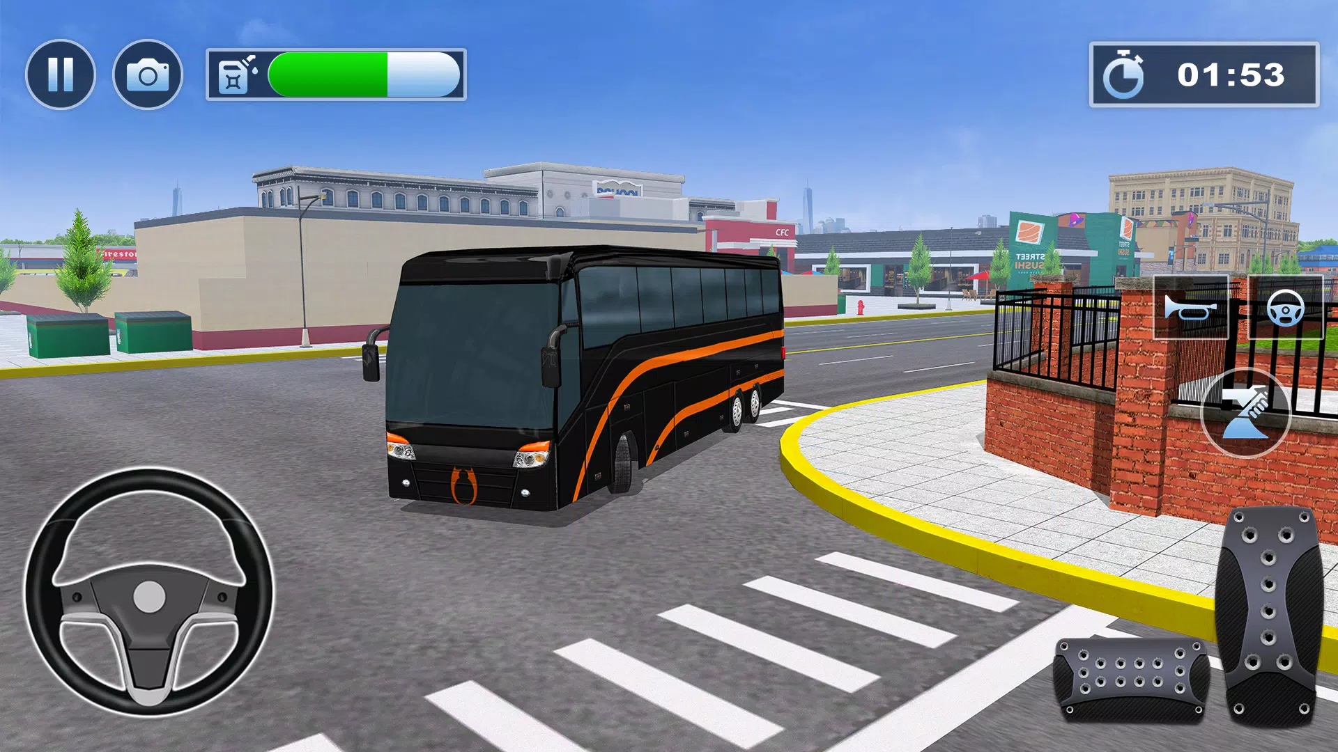 Bus Driving Simulator PVP Game Скриншот 2