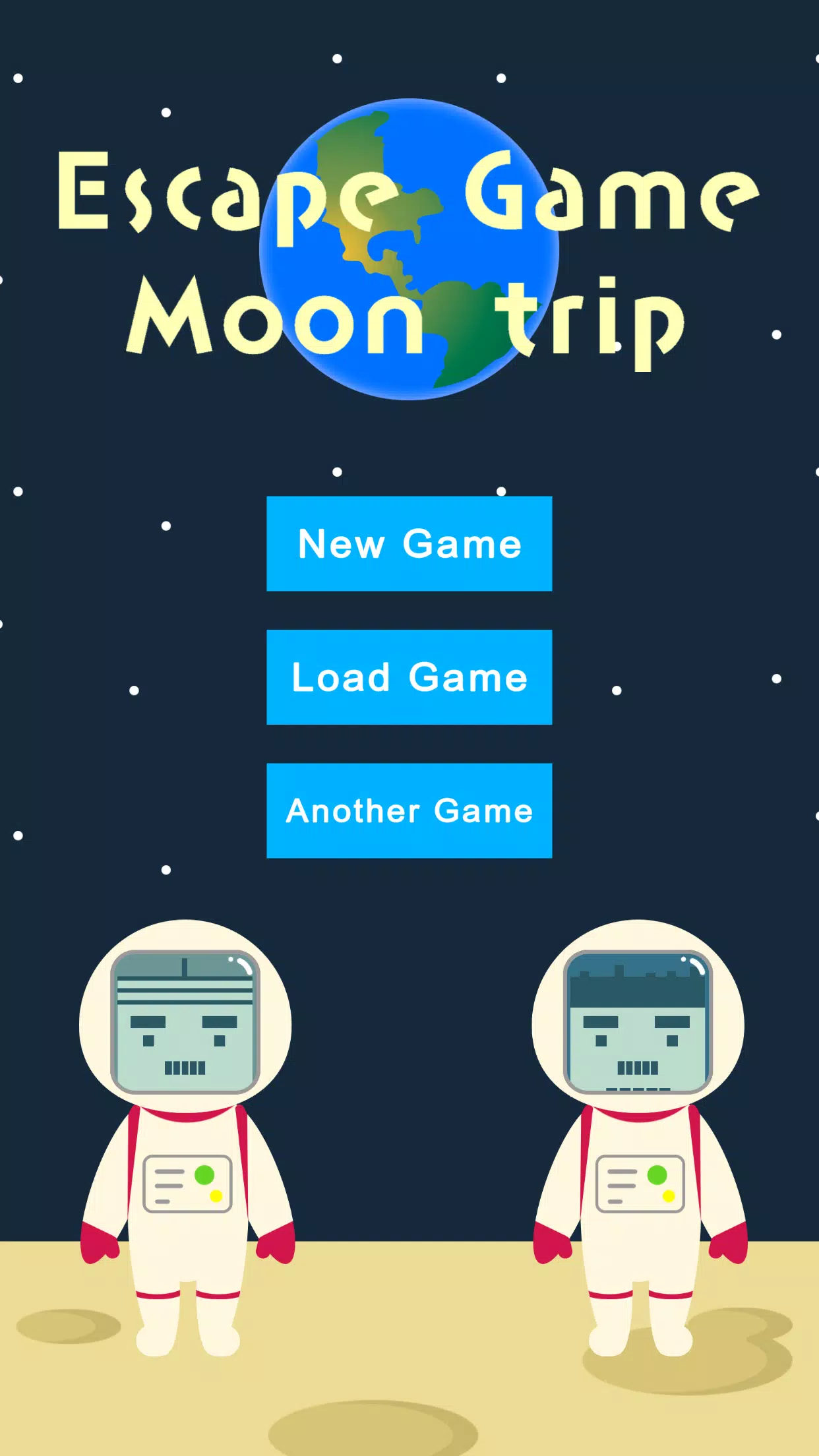 2D Escape Game - Moon Trip Captura de pantalla 0