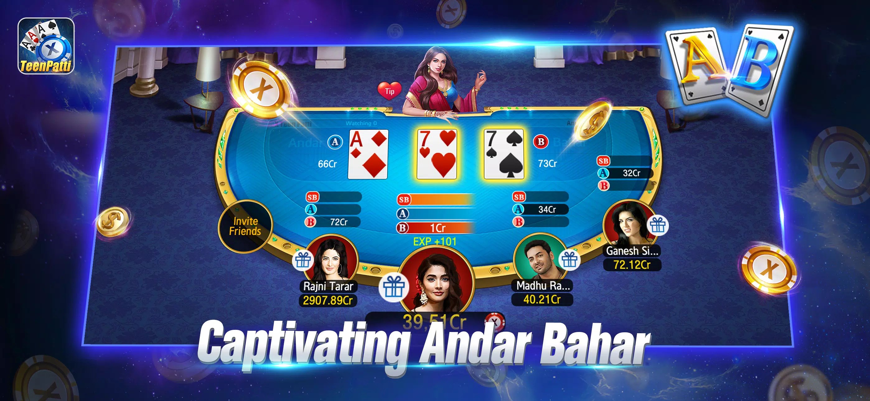 X Teen Patti Capture d'écran 3