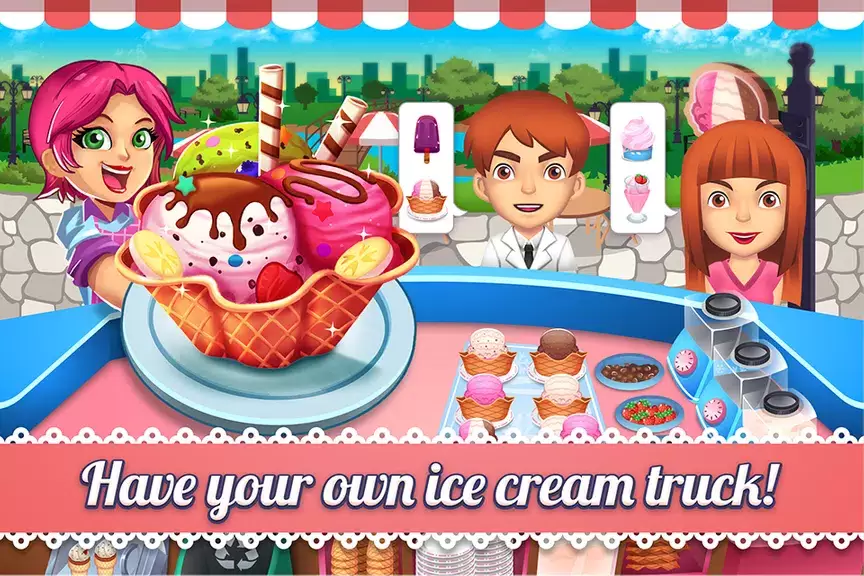 My Ice Cream Shop: Time Manage Captura de tela 0